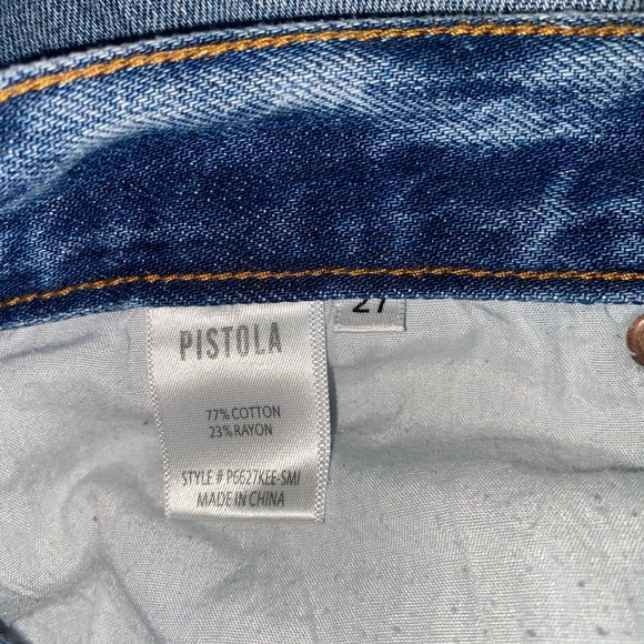Pistola Presley Crossover High Rise Straight Jeans - Picture 5 of 8